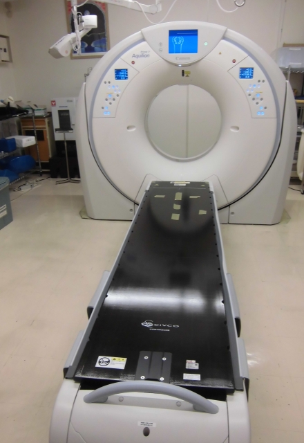 放射線治療計画CT装置（兼用） Aquilion PRIME (Canon)