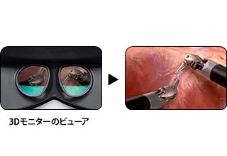 3D&10倍拡大映像で、体の中までくっきり見える!